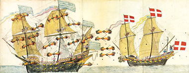 Den randiga svenska flaggan hissas 6 juni